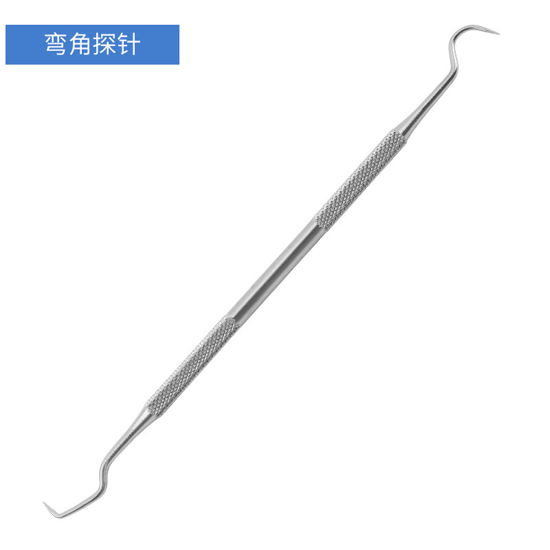 Acero inoxidable herramienta de eliminación de cálculos dentales dientes limpio conjunto oral de manchas dentales tartar luminoso espejo oral dentista