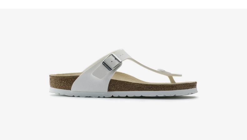 Flip-flops flip-flops full leather sandals and slippers 2024 new women's outerwear casual all-match sandals and slippers Birken leather shoes_voghion.com