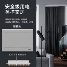 广东源头配电箱厂家现货供应楼盘市政施工工程标准款暗装强电箱