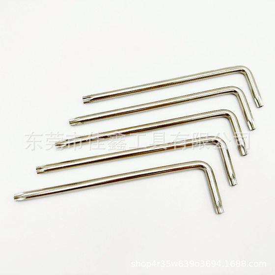 Dongguan manufacturers wholesale T20 anti-theft wrench hex screwdriver double hexagon key tool matching