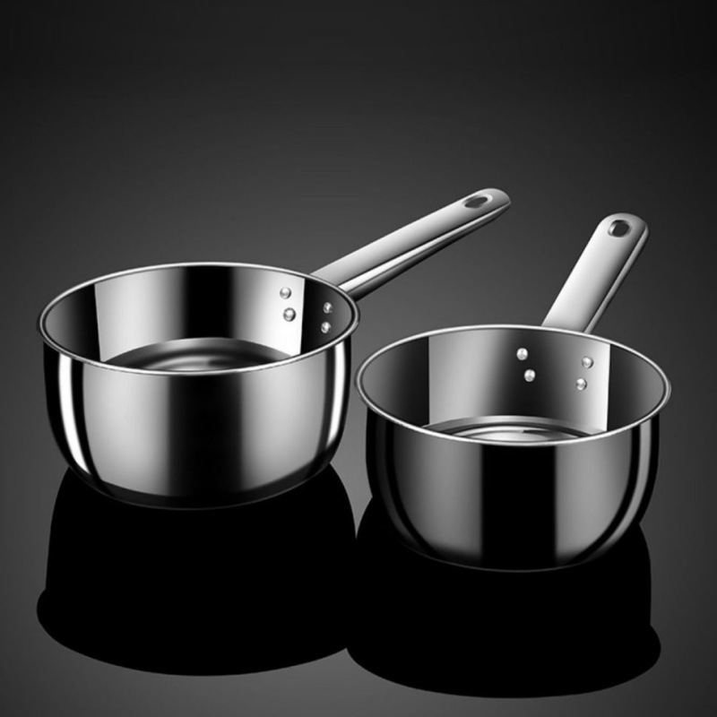 Thickened Stainless Steel Water Scoop for Home Kitchen Use, Commercial Short-Handle Water Ladle