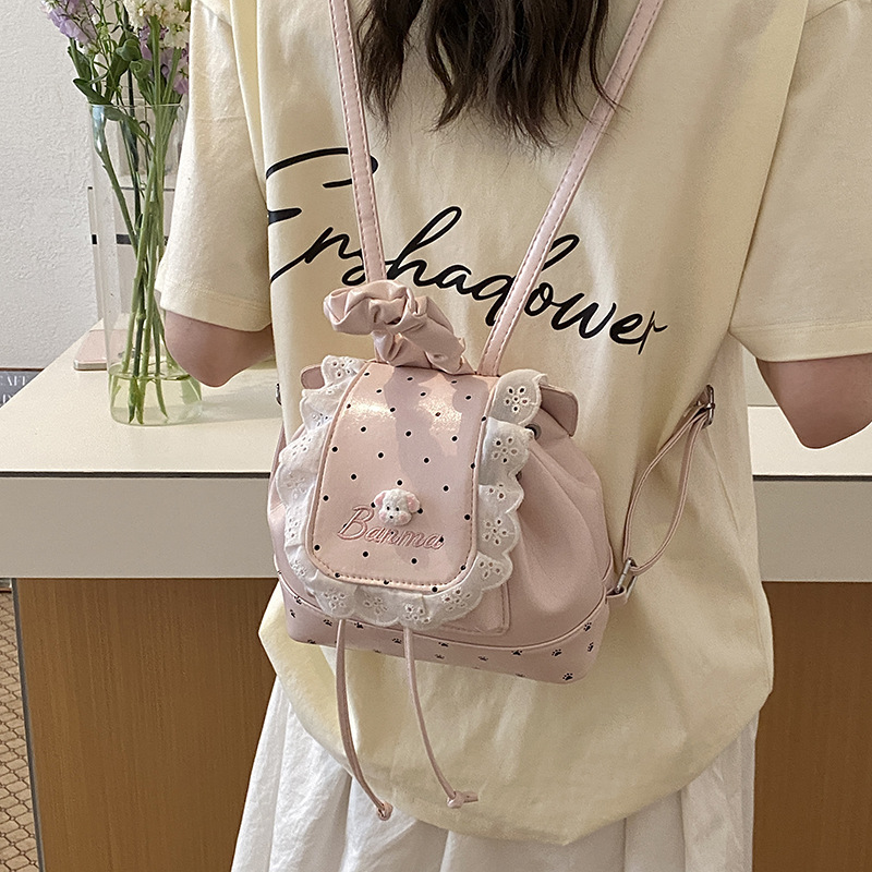 Mochila para niños y niñas, mochila de encaje dulce, mochila para bebés, comercio exterior transfronterizo, mochila para niños