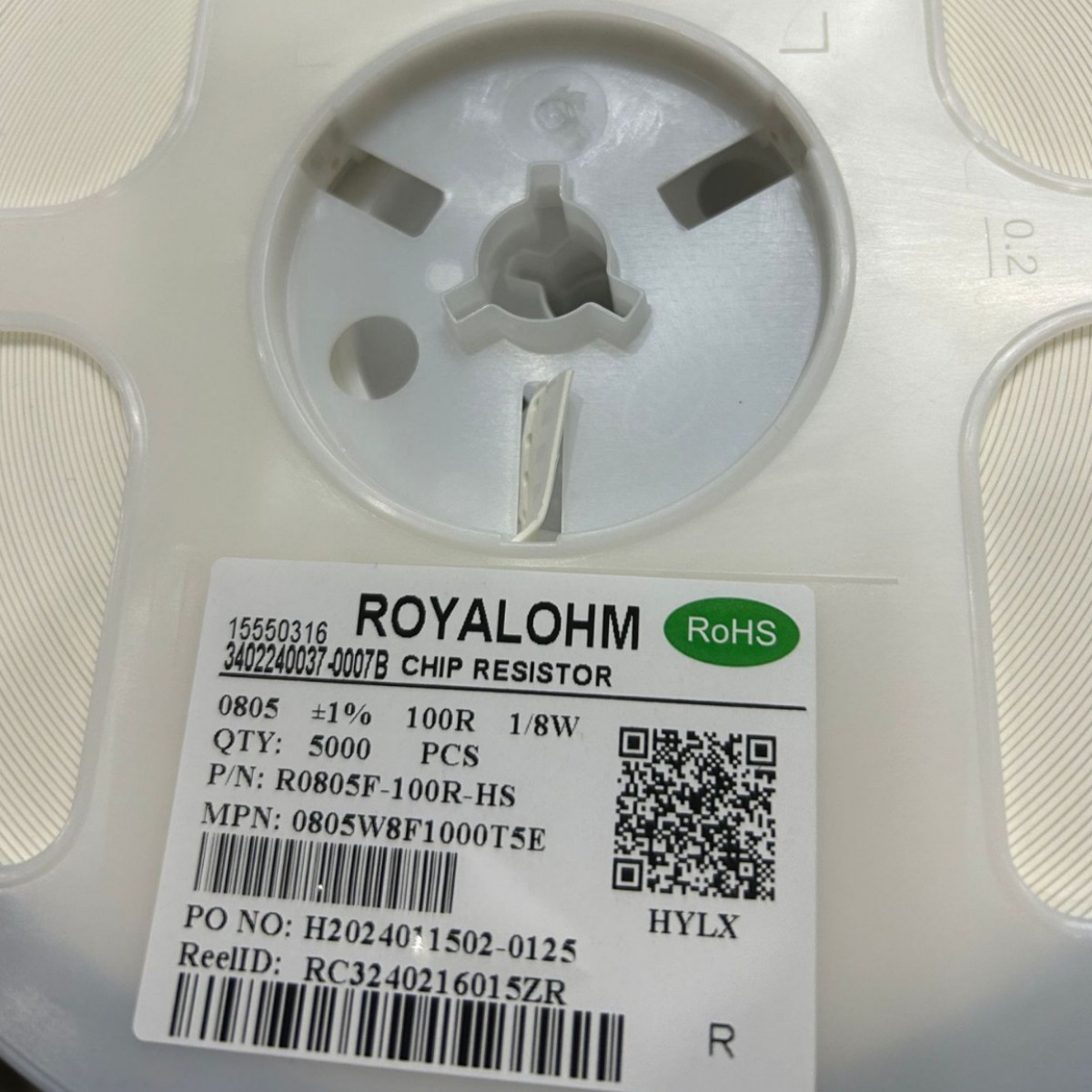 贴片电阻 0402 0603  0805  1210  5%  1%