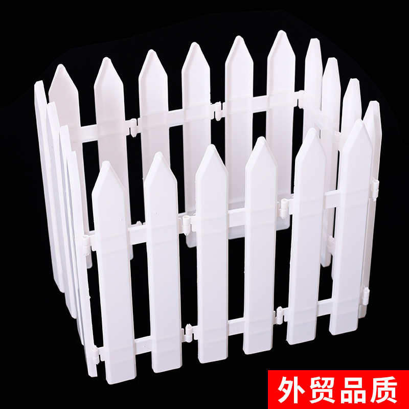 valla de plástico valla de navidad valla de jardinería valla de jardinería decoración de árbol de navidad al por mayor