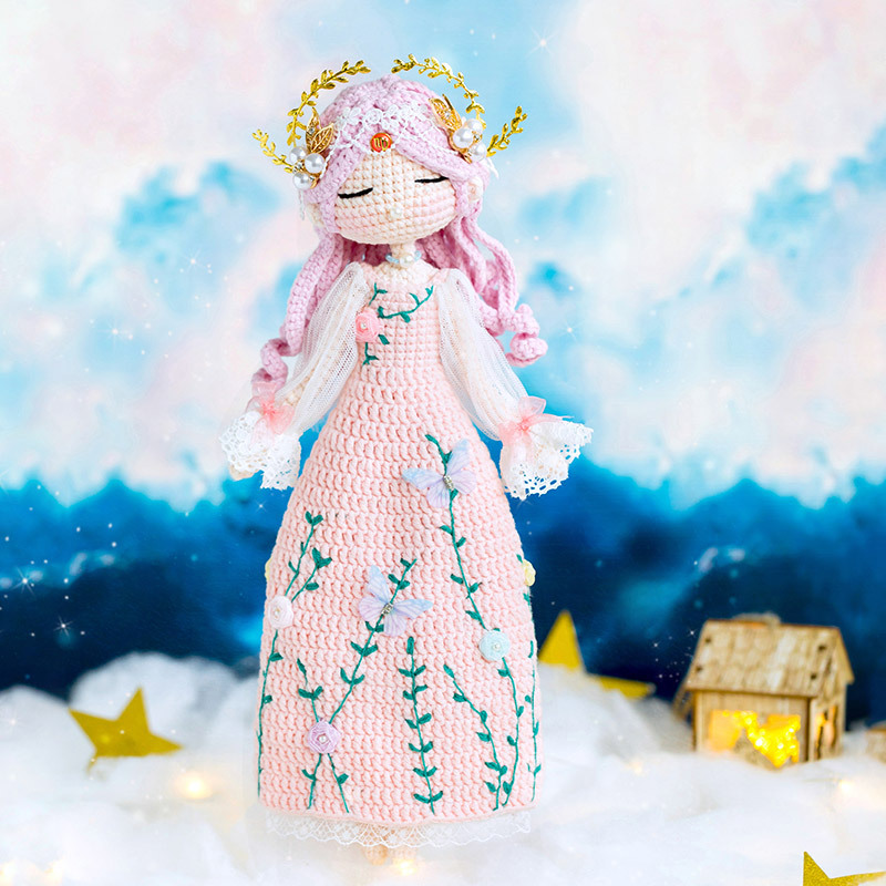 苏苏姐家处女座玩偶diy钩针编织毛线团娃娃材料包解闷时间尛