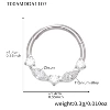 T005-steel color nose ring