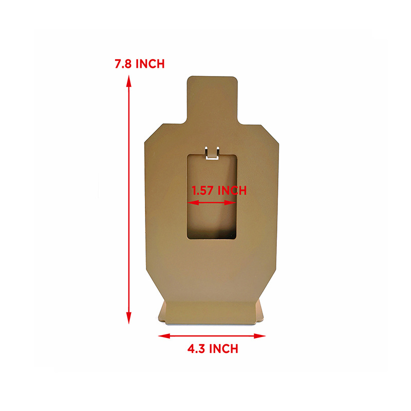 外贸货源现货批发纸质射击靶 人型训练靶 活动比赛靶子