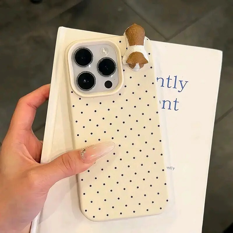 画面いっぱいの黒点はアップルの16携帯ケースの女性用全包iPhone XRシリコンを適用する. ソフトシェルSE(第二世代)|undefined