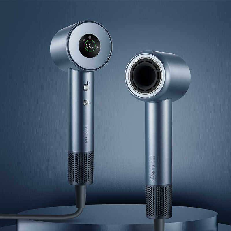 德世朗DDQ-CF821负离子高速吹风机磁吸风嘴两档风速四档温度1600W