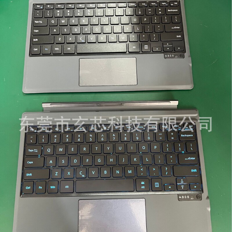 Wholesale suitable for Microsoft Surface Pro 34567+ keyboard magnetic wireless Bluetooth keyboard cover with colorful backlight Wholesale suitable for Microsoft Surface Pro 34567+ keyboard magnetic wireless Bluetooth keyboard cover with colorful backlight