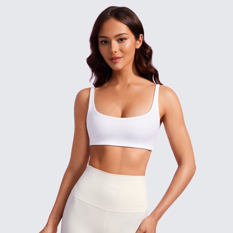 Nuevo sostén de yoga mujer belleza espalda correr con cojín de pecho ropa interior deportiva desnuda sensación de fitness chaleco transpirable