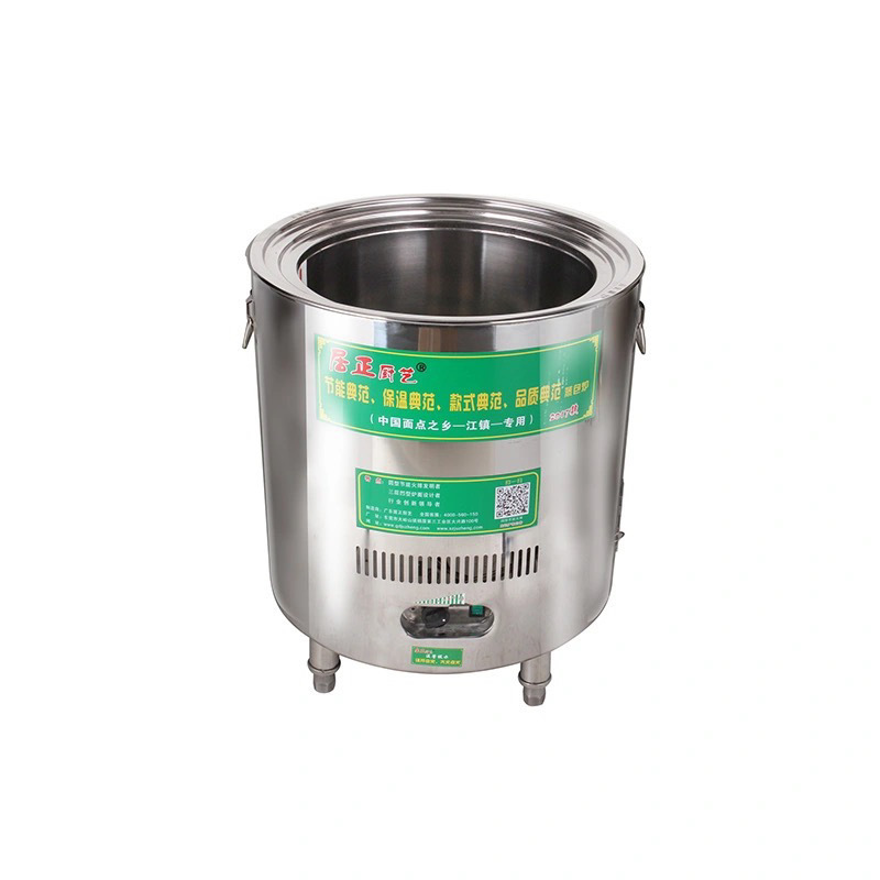 horno comercial silencioso ahorro de energía de doble capa aislamiento de calor horno de vapor de pan al vapor horno de pan al vapor gas