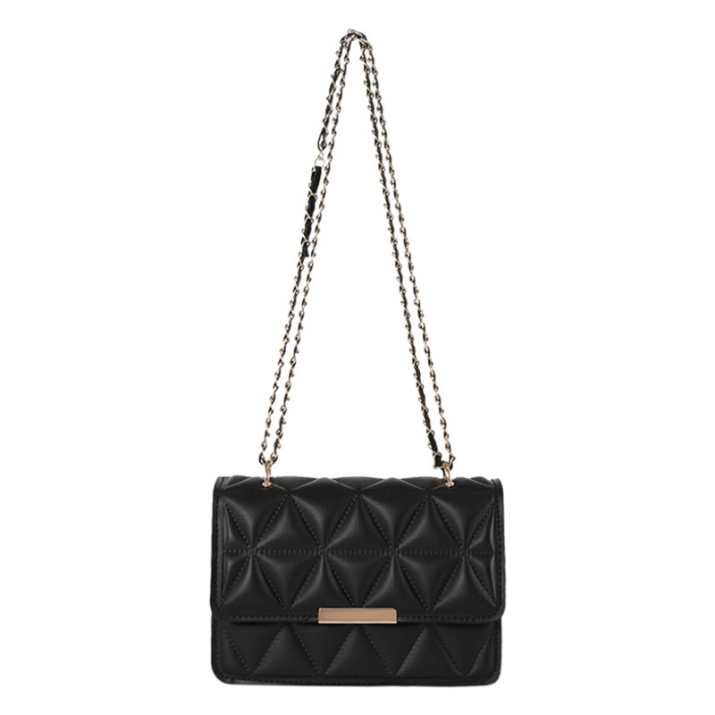 2023 nuevo estilo occidental pequeño bolso cuadrado estilo coreano bolso de las mujeres Bolsa de mensajero de hombro de cadena roja de moda popular de este año para mujeres