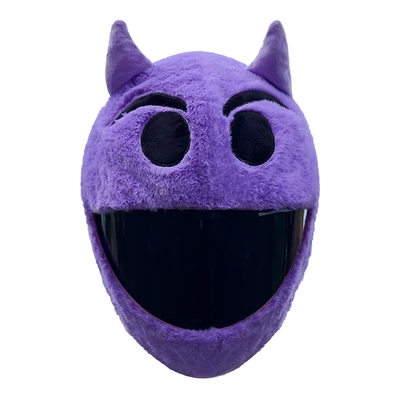 Helmet Protective Cover Motorcycle | Dəbilqə (Kaska) aksesuarları - purple-devil