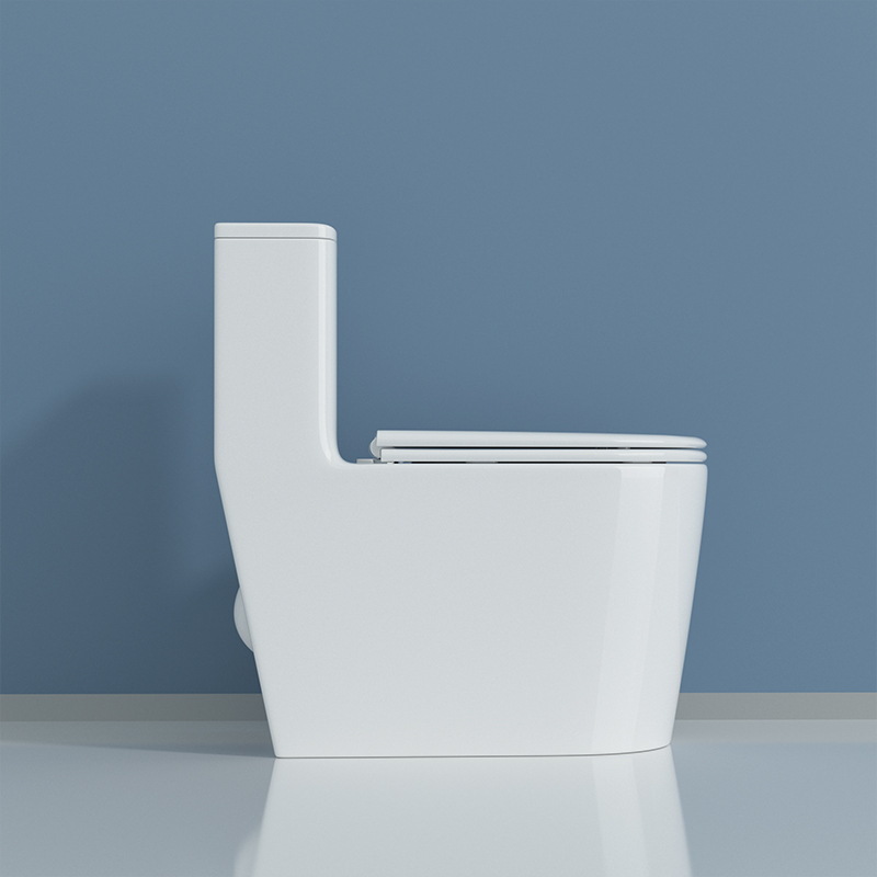 Inodoro WC fábrica al por mayor Guangdong sanitarios baño nuevo de una sola pieza Super sifón hogar WC