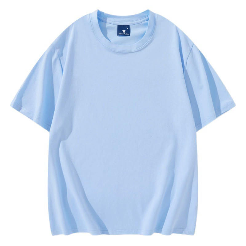 Трансграничное Специально для 190 г хлопчатобумажных футболок с круглым вырезом