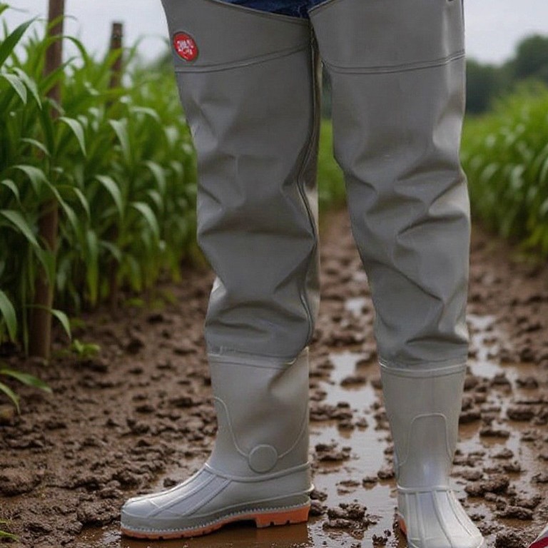 Wholesale Fishing Pants from the Manufacturer, Half-Leg Fishing Pants, Wading Pants, Blood-Proof Pants, Planting Pants, Fishing Half-Waist Wading Pants