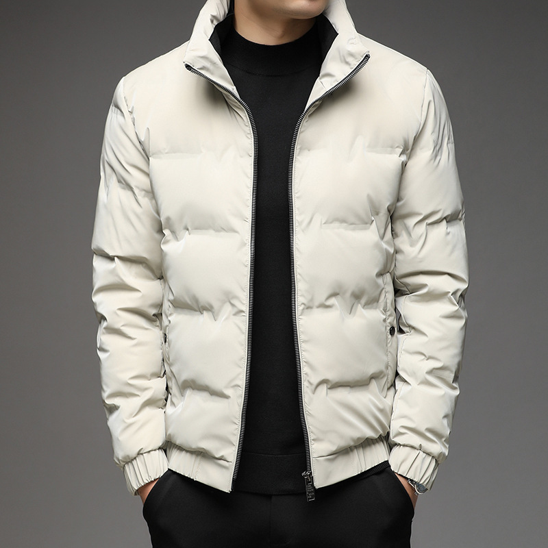 Demi-season velvet fashionable trend keep warm down jacket with…