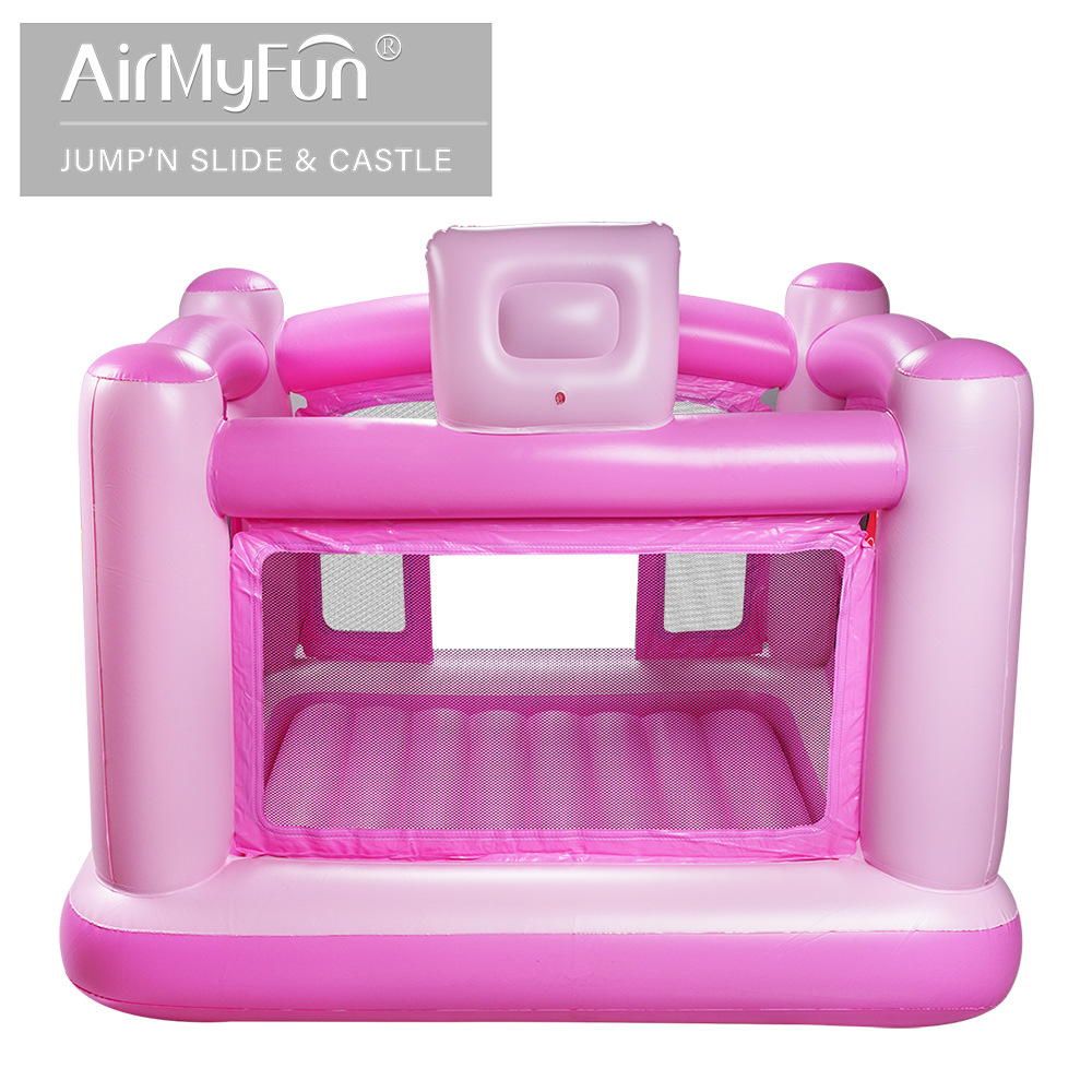AMF niños pequeños castillo infláble interior y exterior PVC infláble infláble slide para niños castillo doméstico