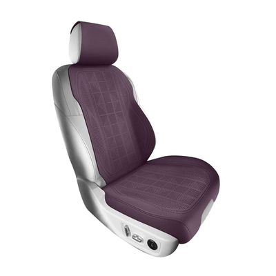 Four Seasons Pad: Seat Cushion, High-End Seat - galaxy-purple-single-seat-square-cushion-backrest-suede