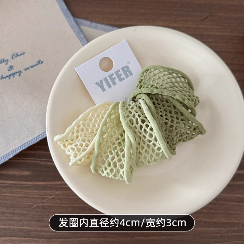 高弹力无接缝镂空加宽头绳发圈甜美皮筋女扎头发绳儿童耐用皮套夏|undefined