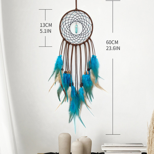 [Customized] Indian dream catcher diy handmade Nordic simple ins decorative crafts cross-border