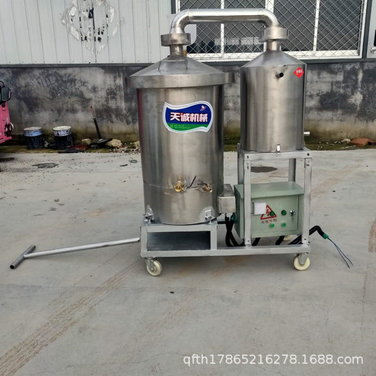 现货出售粮食蒸馏酿酒设备 酒坊用蒸酒设备 白酒烤酒设备介绍