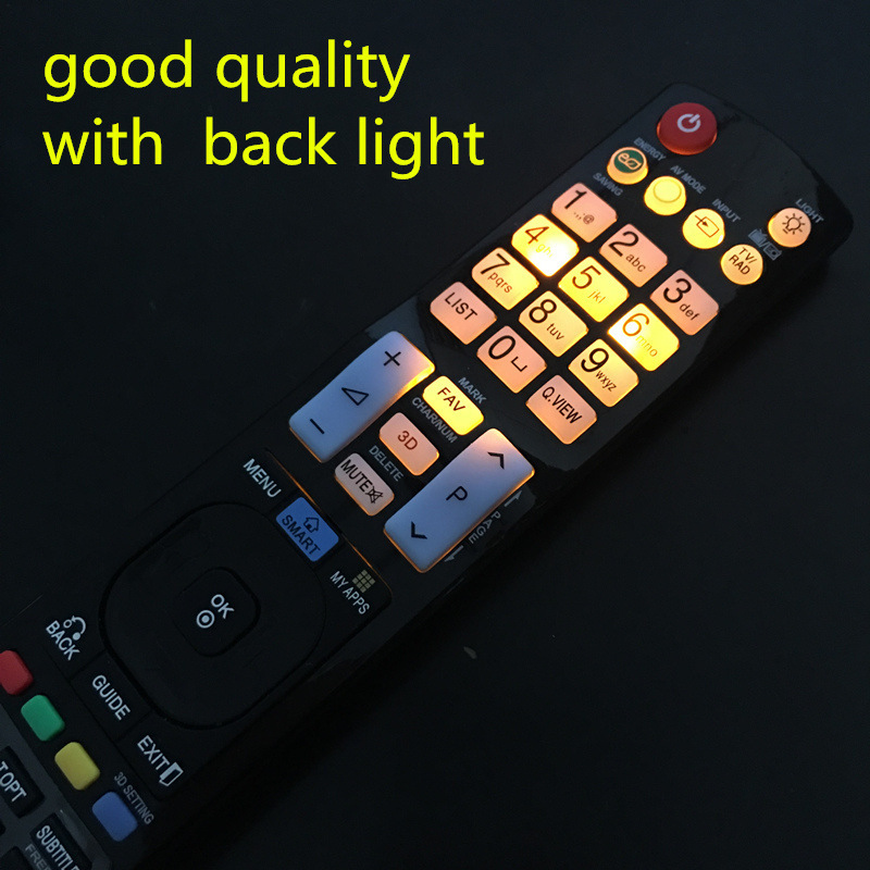 英文出口版适用LG AKB系列电视通用遥控器华宇RM-L999+1带背光-阿里巴巴