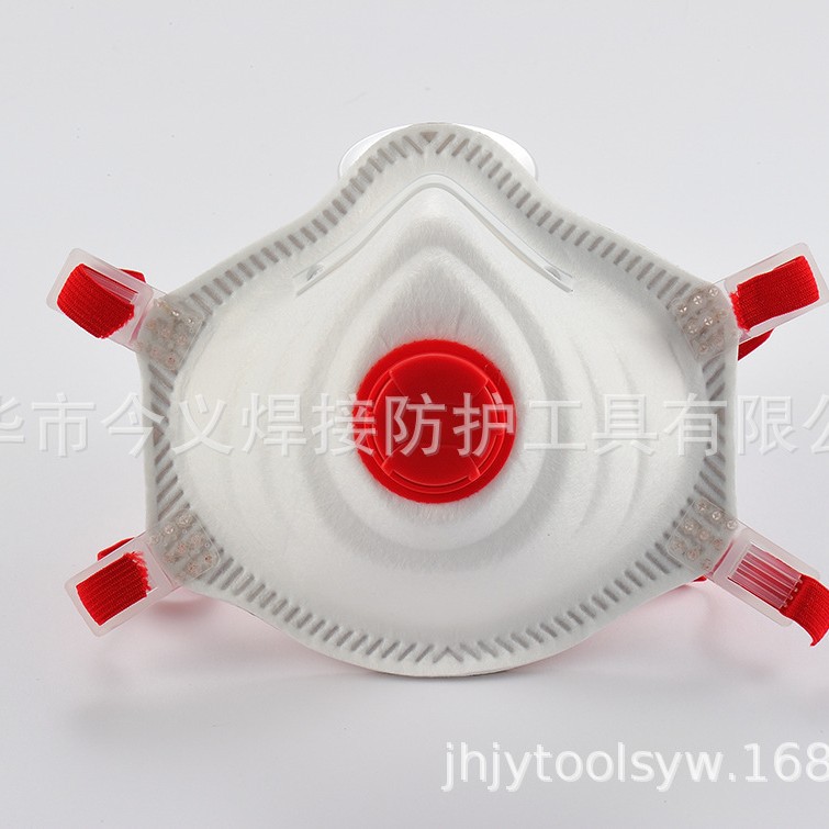 工厂现货FFP3口罩防尘口罩欧盟CE 杯形口罩带阀防飞溅物三层口罩