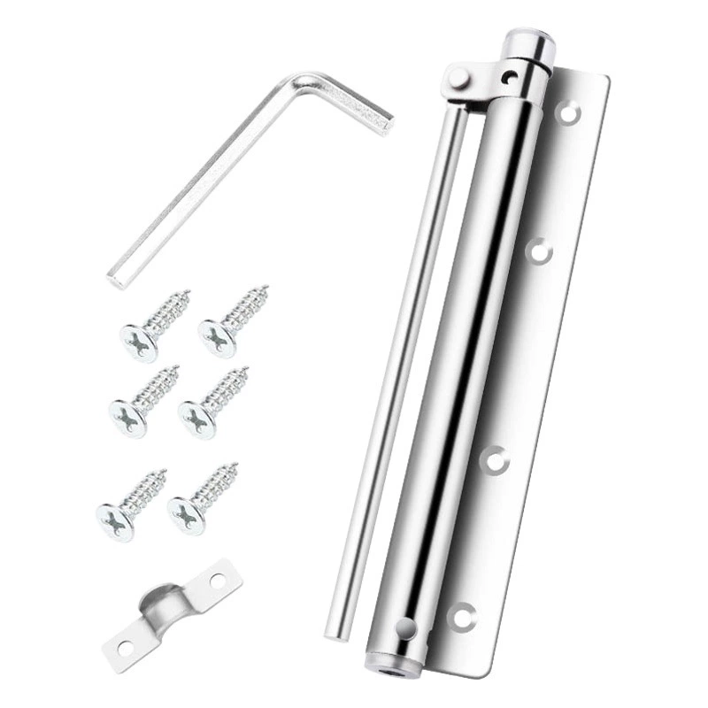 Дверь отеля из нержавеющей стали простой Дверной доводчик бытовой свет бесшумный буфер Регулируемый автоматический деревянный дверной доводчик