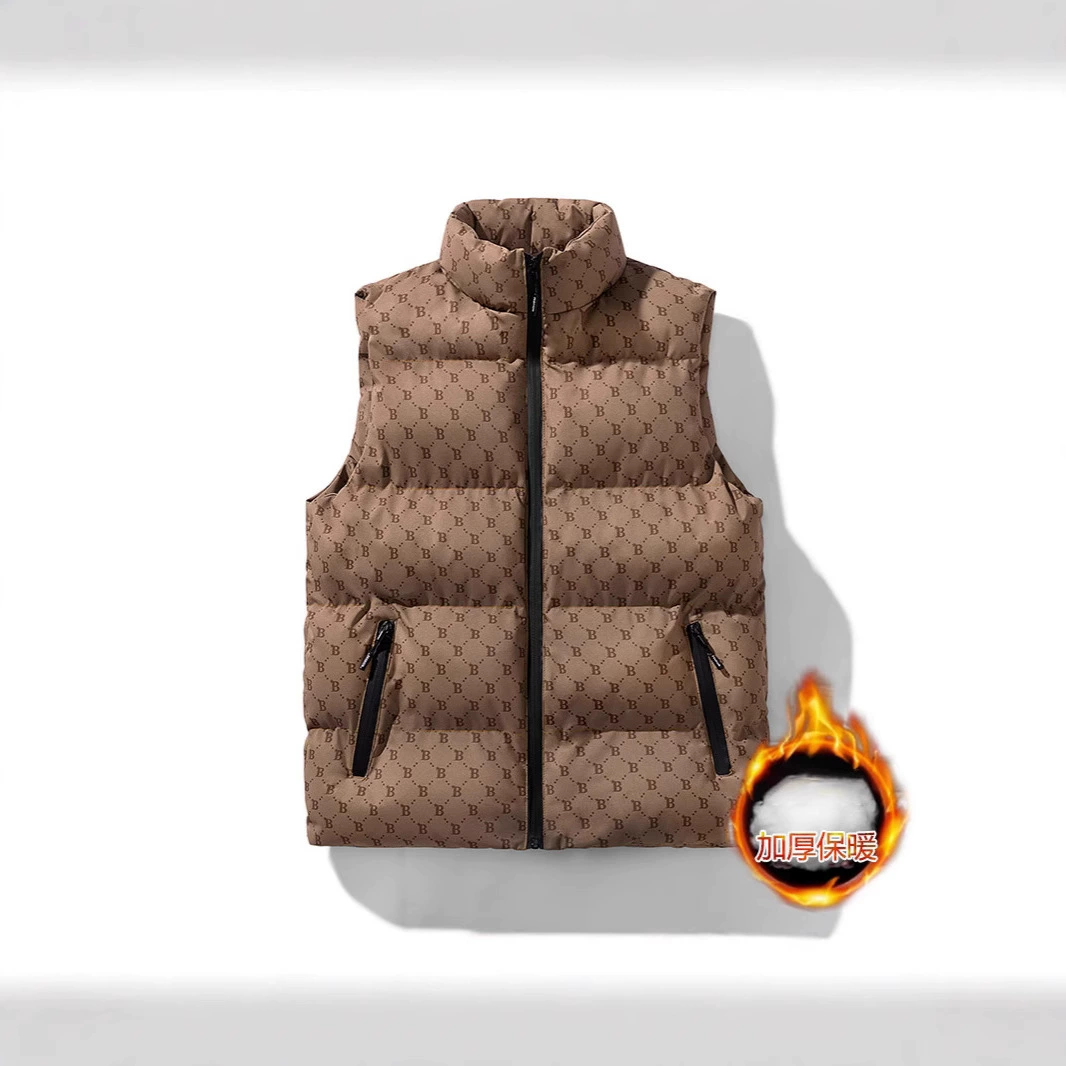 Winter vest for leisure sleevless for beloved