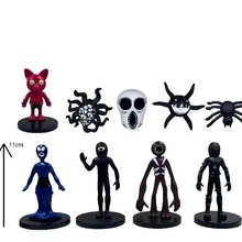 9款外星怪物逃离大门公仔 门中惊魂蜘蛛多眼触手办玩具模型摆件