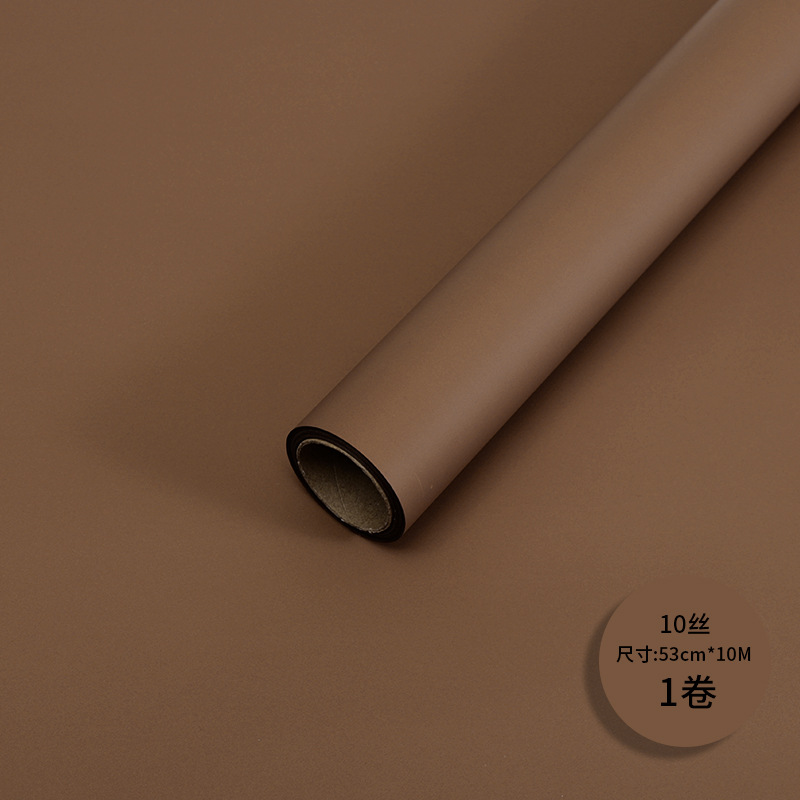 Red popular 10 seda coreana papel de estilo amor mate niebla papel esmaltado espesado impermeable duro florista de papel de envoltura