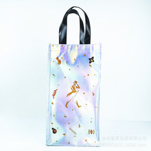 彩虹镀铝覆膜无纺布袋 无纺布酒袋幻彩膜无纺布袋礼品袋