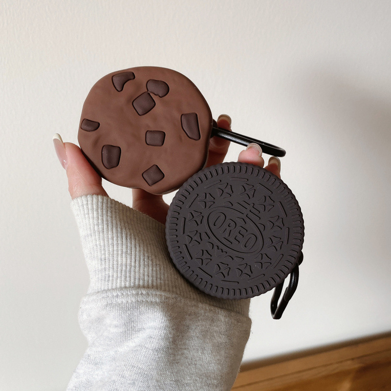 Suitable for Samsung Buds4 Pro Bluetooth earphone protective case, silicone cartoon style, cute silicone earphone case, biscuit design Suitable for Samsung Buds4 Pro Bluetooth earphone protective case, silicone cartoon style, cute silicone earphone case, biscuit design