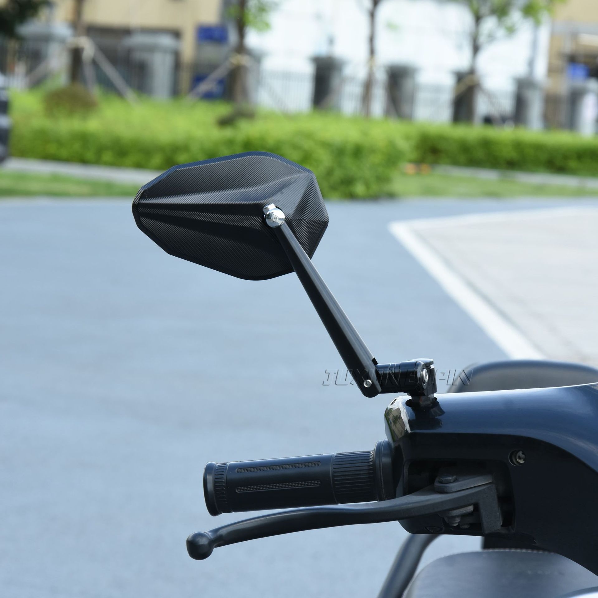 Suitable for No.9 M395C Maverick Ae5 Rearview Mirror Motorcycle Electric Vehicle Long Handle Modified Reflector