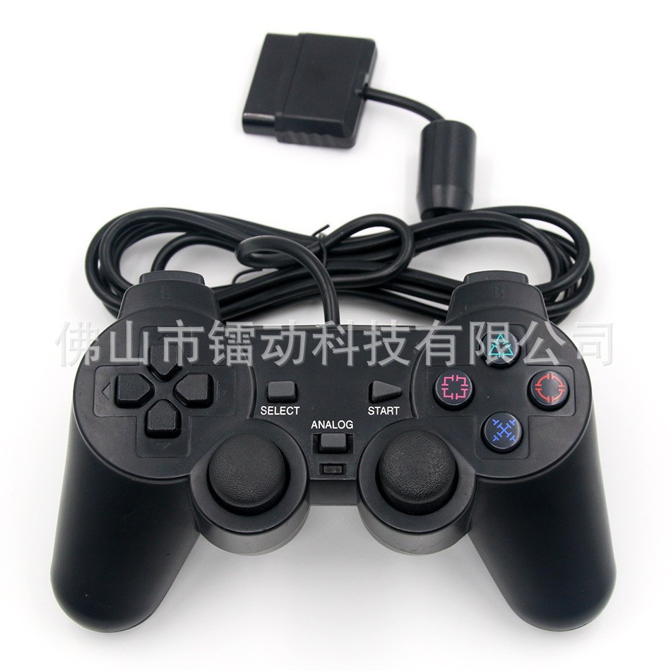 Ps2 Wired Handle ps2 Handle ps2 Wired Vibration Neutral Handle Snowflake Button 1 to 1 Factory Outlet