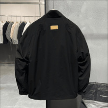 2025年春秋季新款潮牌时尚百搭宽松帅气工装外套男夹克情侣外套