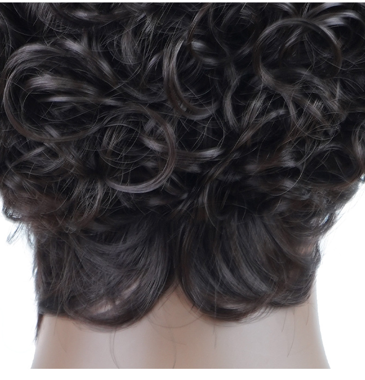 Europäische und amerikanische grenzüberschreitende Chemiefaser-Perücke, Hochtemperatur-Seiden-Locken-Mode, Retro-geschichteter, lockiger Rosen-Mesh-Mechanismus, volle Kopfbedeckung_voghion.com