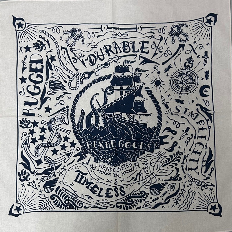 Off-white bottom navigation