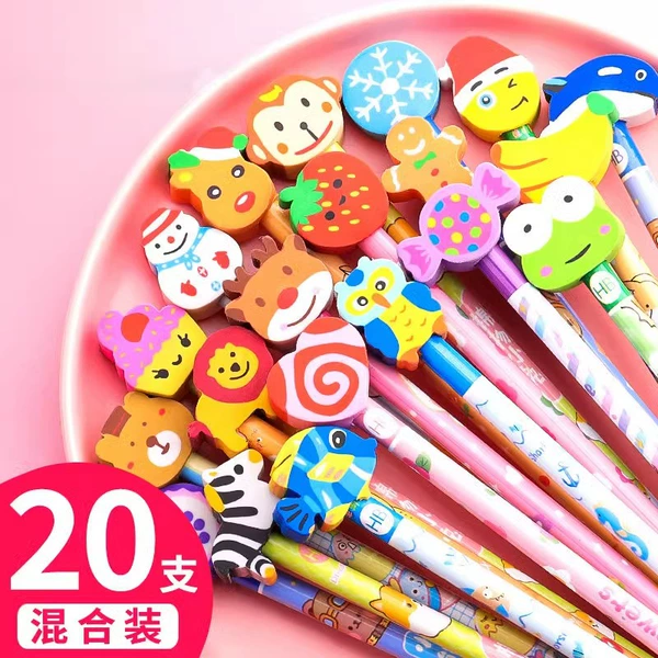 Cartoon pencil, 20 pieces