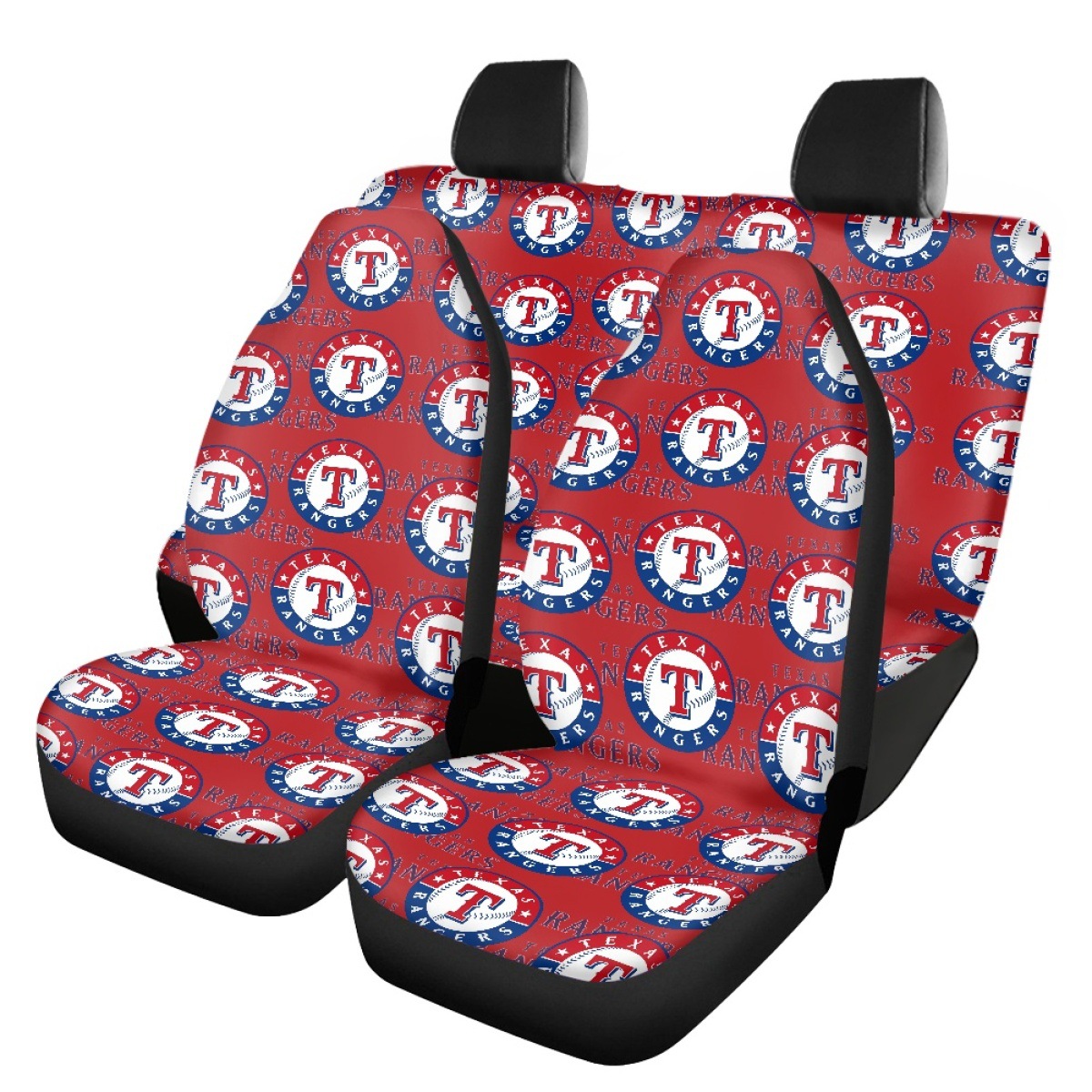 Cross-border MLB team-themed car seat covers, featuring the Milwaukee Brewers logo, for car seat protection