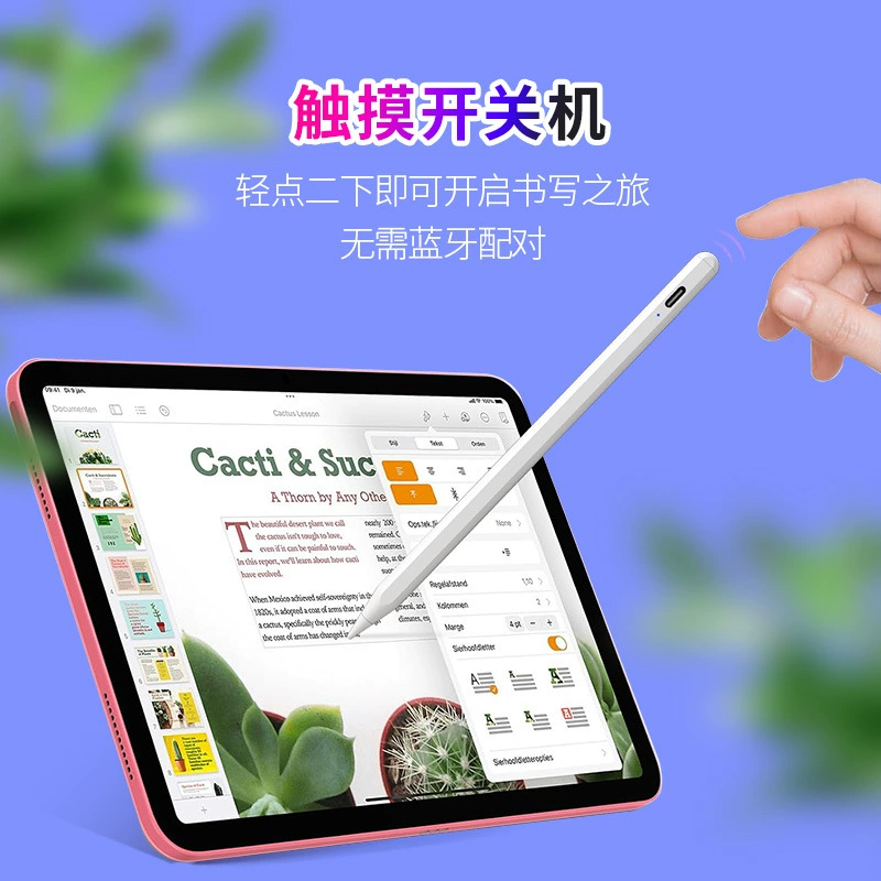 Переключаемый ёмкостный стилус, совместимый с Android и Apple, для рисования и рукописного ввода, универсальный для iPad
