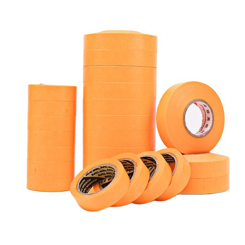 Cinta de enmascarar de alto adhesivo decoración y decoración cinta de enmascarar pintura en aerosol enmascarar cinta de enmascarar al por mayor papel de enmascarar