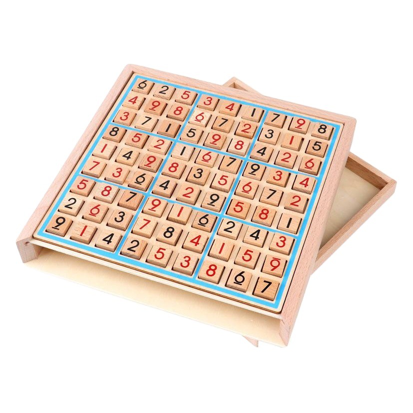 Sudoku de madera Jiugongge ajedrez juego estudiante de la escuela primaria pensamiento lógico niños educación temprana juego de mesa de juguete