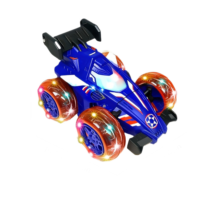 Amazon para niños 2.4G iluminación de control remoto 360 grados tecnología todoterreno para niños iluminación de control remoto carro de juguetes