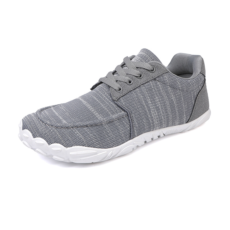 New Cross-border European American Lace-up Casual Men's Shoes, Trendy Large-size Breathable Fly-knit Loafers, Hiking_vogvips.com