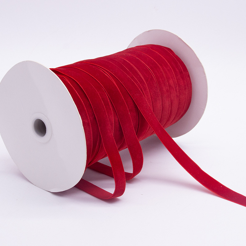 Cinta flocada Tianyimei Cinta de terciopelo Todas las especificaciones son completas, correas para el cabello, correas, ropa, correas, correas de colores