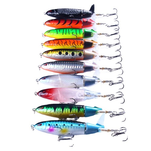 13g surface tractor floating water lure lure pencil propeller long-range floating sea fishing freshwater black bait
