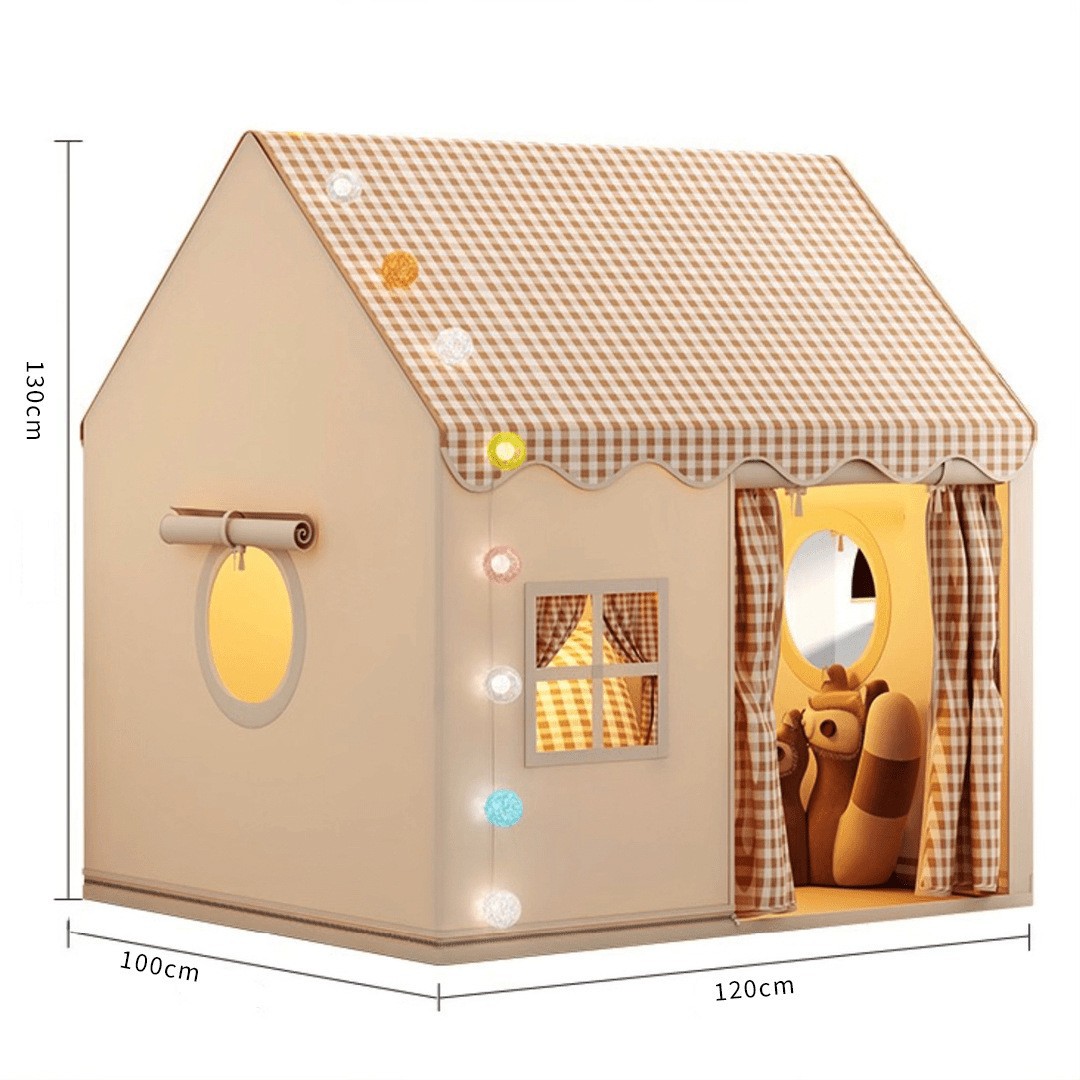 Tiendas de campaña para niños en interiores Niñas Niños Castillo Casa pequeña Casa de juguetes Princesa Fantástica Juegos de cama Base secreta